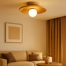 Luminaire Plafonnier en Bois - plafonnier