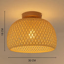 Plafonnier Bambou Chambre - plafonnier