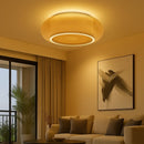 Plafonnier Bambou Rotin - plafonnier