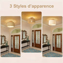 Plafonnier Bois et Corde - plafonnier