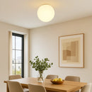 Plafonnier Boule Blanche - plafonnier