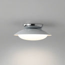 Plafonnier Chrome et Verre - plafonnier