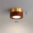 Plafonnier en Bois à Led - plafonnier