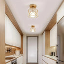 Plafonnier Géométrique Doré - plafonnier