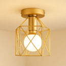 Plafonnier Géométrique Doré - plafonnier