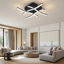 Plafonnier Noir Led Design - réglable (3000K/4500K/6500K) - plafonnier