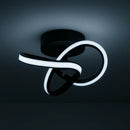 Plafonnier Noir Moderne - Lumiere froide - plafonnier