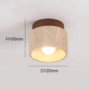 Plafonnier Pierre - Bois Foncé / Tricolore - plafonnier