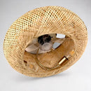 Plafonnier Ventilateur Bambou - plafonnier