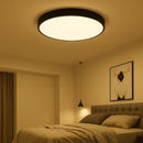 Rond Plafonnier LED Noir - plafonnier