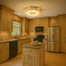 Ventilateur Plafonnier Bois Clair - plafonnier