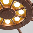 Ventilateur Plafonnier Bois Noyer - plafonnier